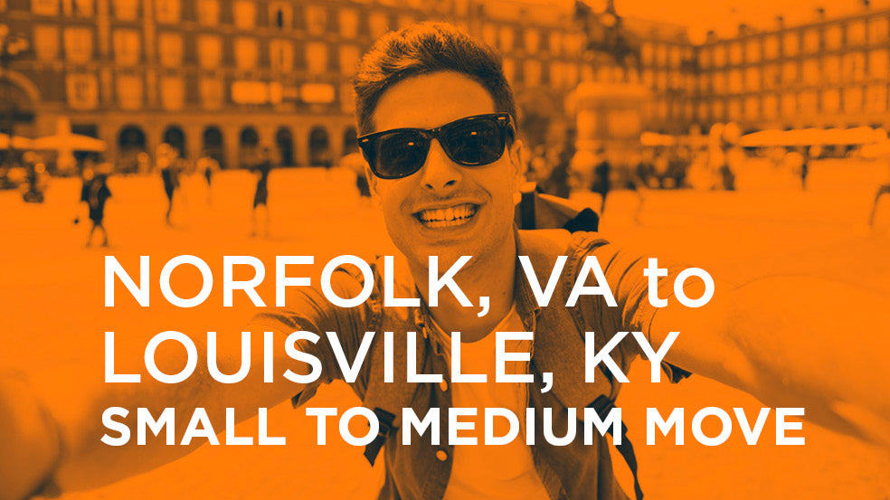 Norfolk VA to Louisville KY | SMALL TO MEDIUM MOVE