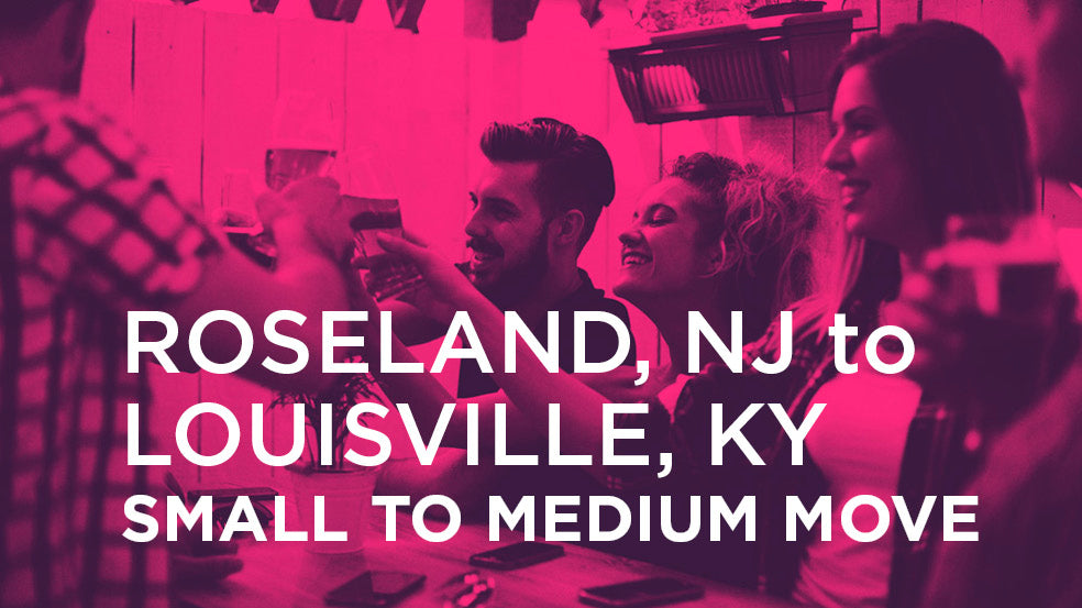 Roseland NJ to Louisville KY | SMALL TO MEDIUM MOVE