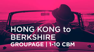 Hong Kong to Berkshire | GROUPAGE | 1-10 cbm