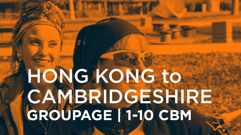 Hong Kong to Cambridgeshire | GROUPAGE | 1-10 cbm