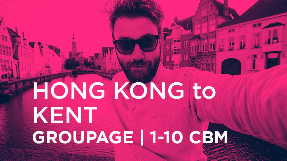 Hong Kong to Kent | GROUPAGE | 1-10 cbm