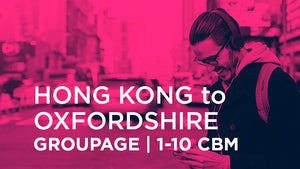 Hong Kong to Oxfordshire | GROUPAGE | 1-10 cbm