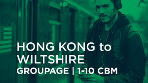 Hong Kong to Wiltshire | GROUPAGE | 1-10 cbm