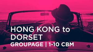 Hong Kong to Dorset | GROUPAGE | 1-10 cbm