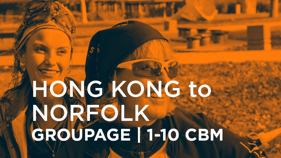 Hong Kong to Norfolk | GROUPAGE | 1-10 cbm