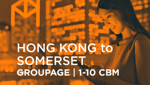 Hong Kong to Somerset | GROUPAGE | 1-10 cbm