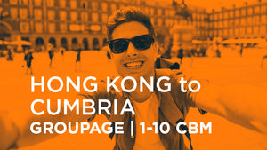 Hong Kong to Cumbria | GROUPAGE | 1-10 cbm