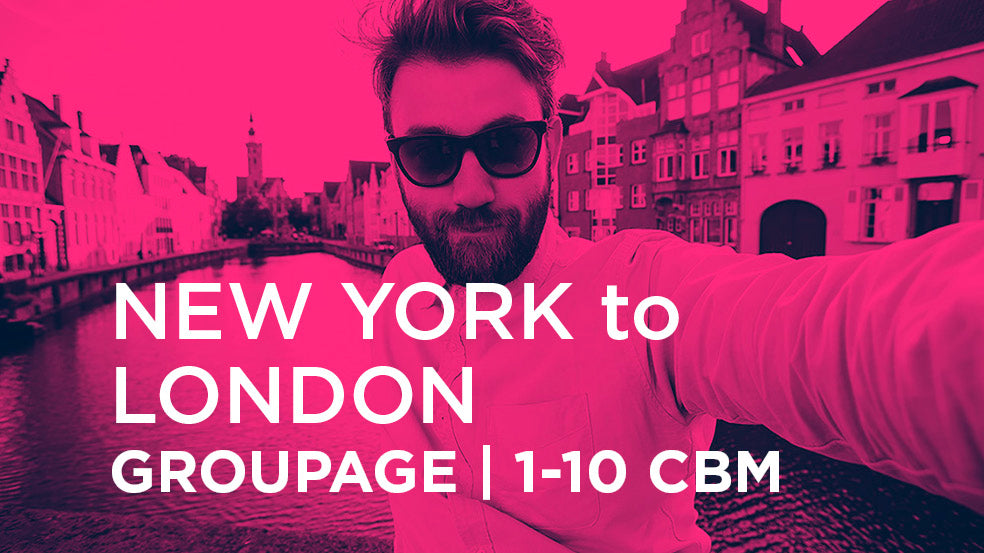 New York to London | GROUPAGE | 1-10 cbm